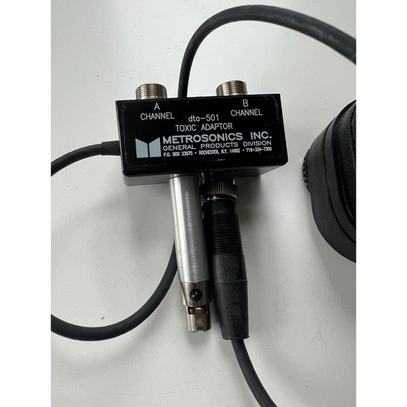 MetroSonics Inc. Toxic Adapter DTA-501 Part + gs-7703 Gas Sensor Test Equipment - Picture 2 of 6